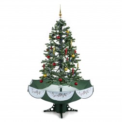 Искусственная елка с набором украшений и снегом OneConcept (10029236)
