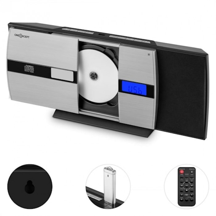 Стереосистема с Bluetooth и радио OneConcept V-15-BT 10029363 | StockiShop